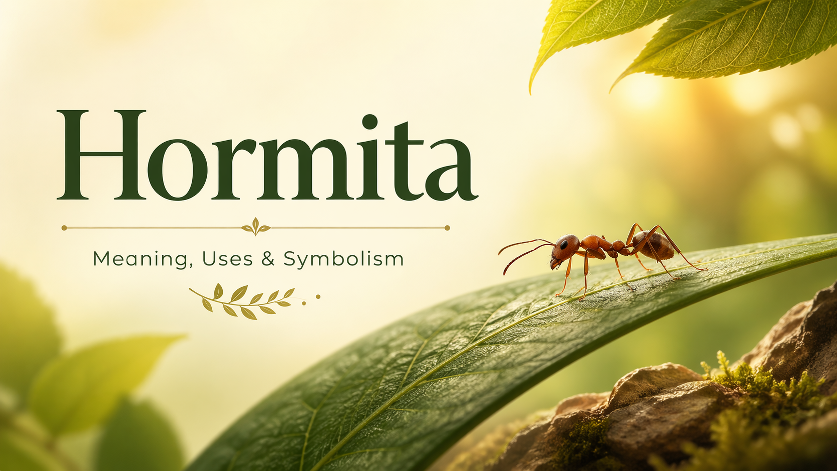 Hormita: Meaning, Uses, and Why This Small Word Feels So Interesting