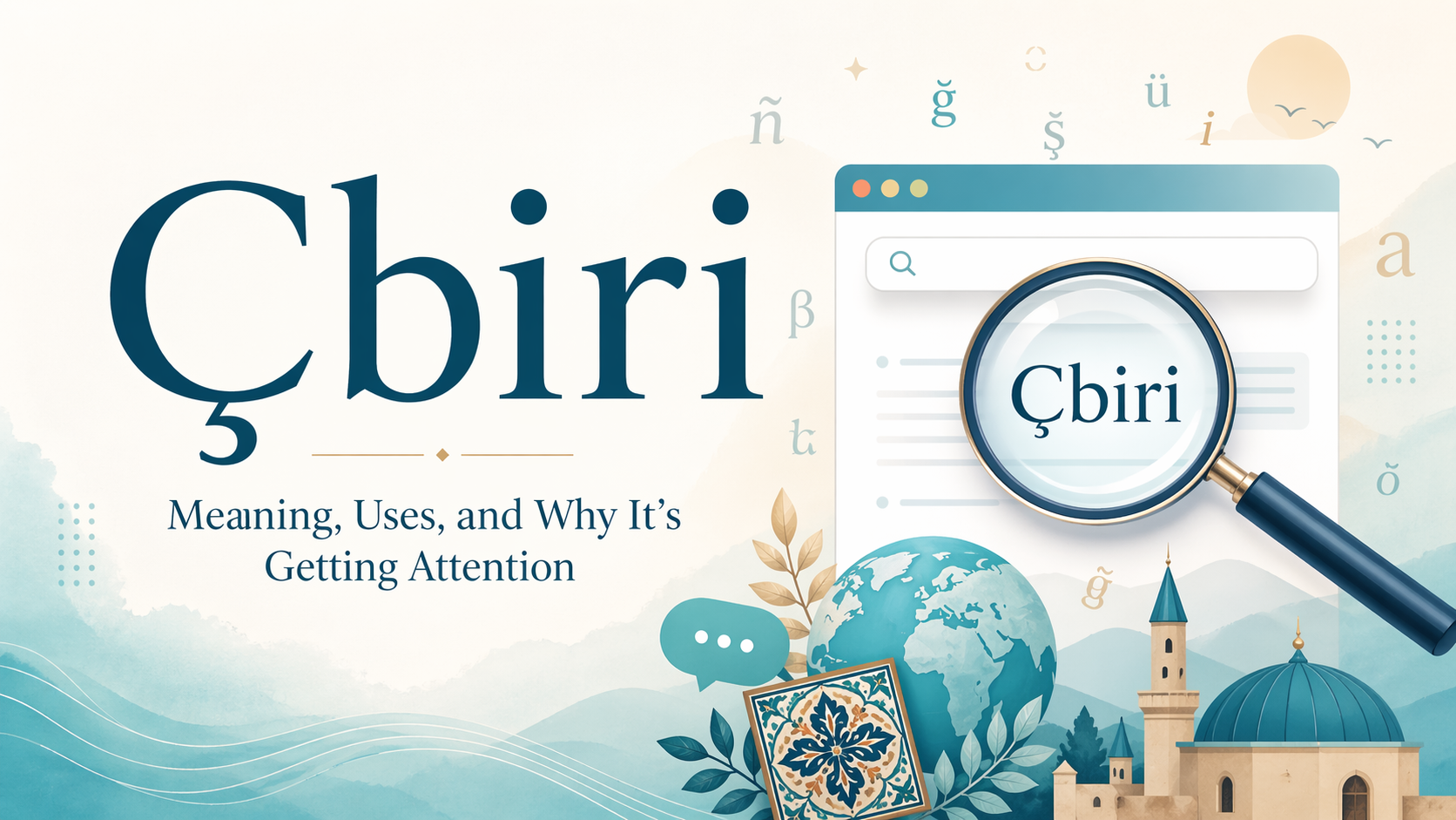 Çbiri: Meaning, Uses, and Why This Strange Word Is Getting Attention